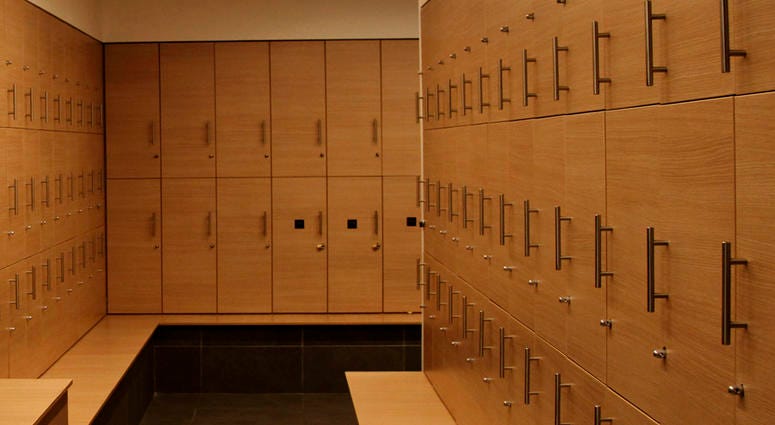 Locker room Locker room